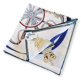HERMES Stately Wheels Twill 90 Scarf