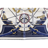 HERMES Stately Wheels Twill 90 Scarf