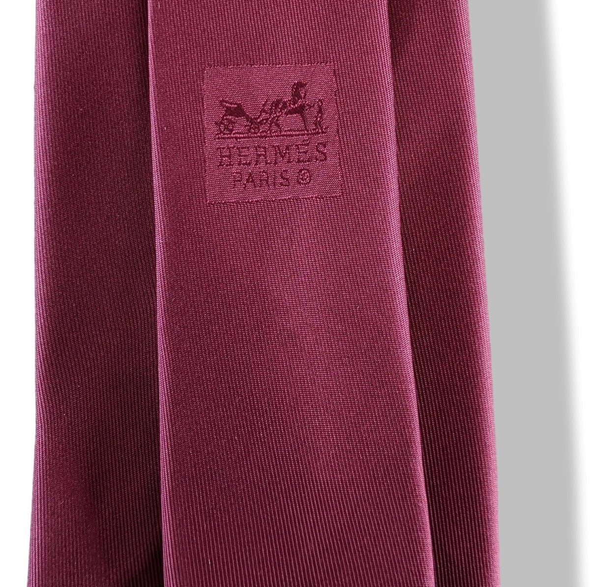 Hermes [T13] Amarante TWO COLORS NEWS Silk Tie 8 cm, BNWT! - poupishop
