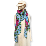 HERMES The Savana Dance Shawl 140 cm