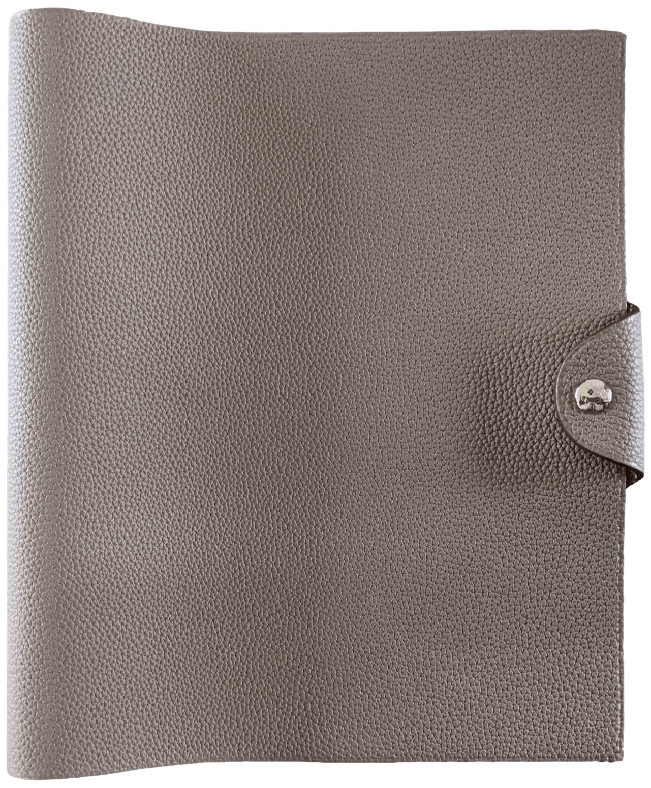 HERMES ULYSSE MM [D1023.8] Etoupe Togo Calfskin NoteBook Cover