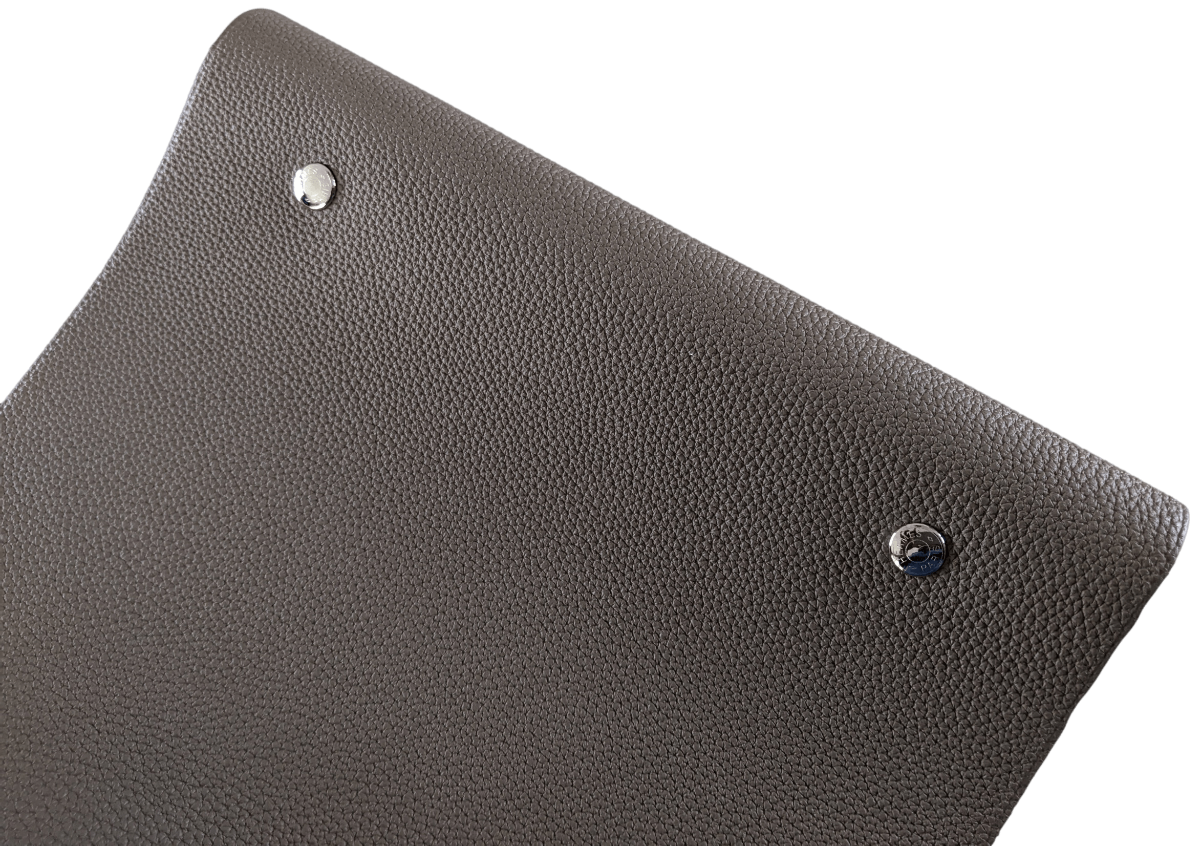 HERMES ULYSSE MM [D1023.8] Etoupe Togo Calfskin NoteBook Cover