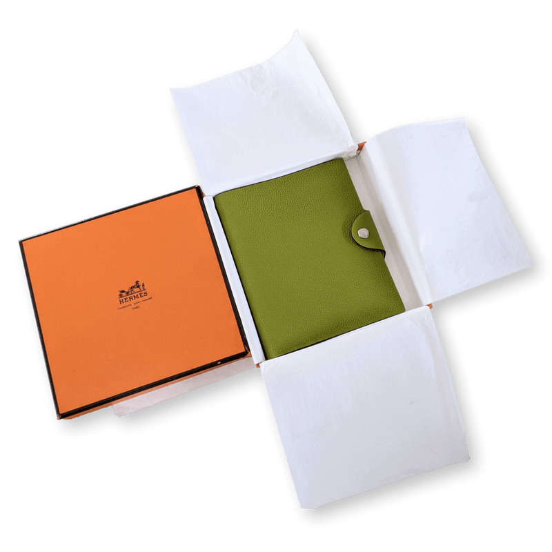 HERMES Anis Togo Calfskin ULYSSE PM NoteBook Cover + Refill