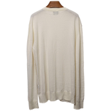 HERMES VAGUE DE CARREAUX Cahsmere/Cotton Crewneck Sweater SzXL