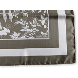 HERMES 1963 Vieille Chine by Mme La Torre Twill Silk Carre 90 x 90 cm