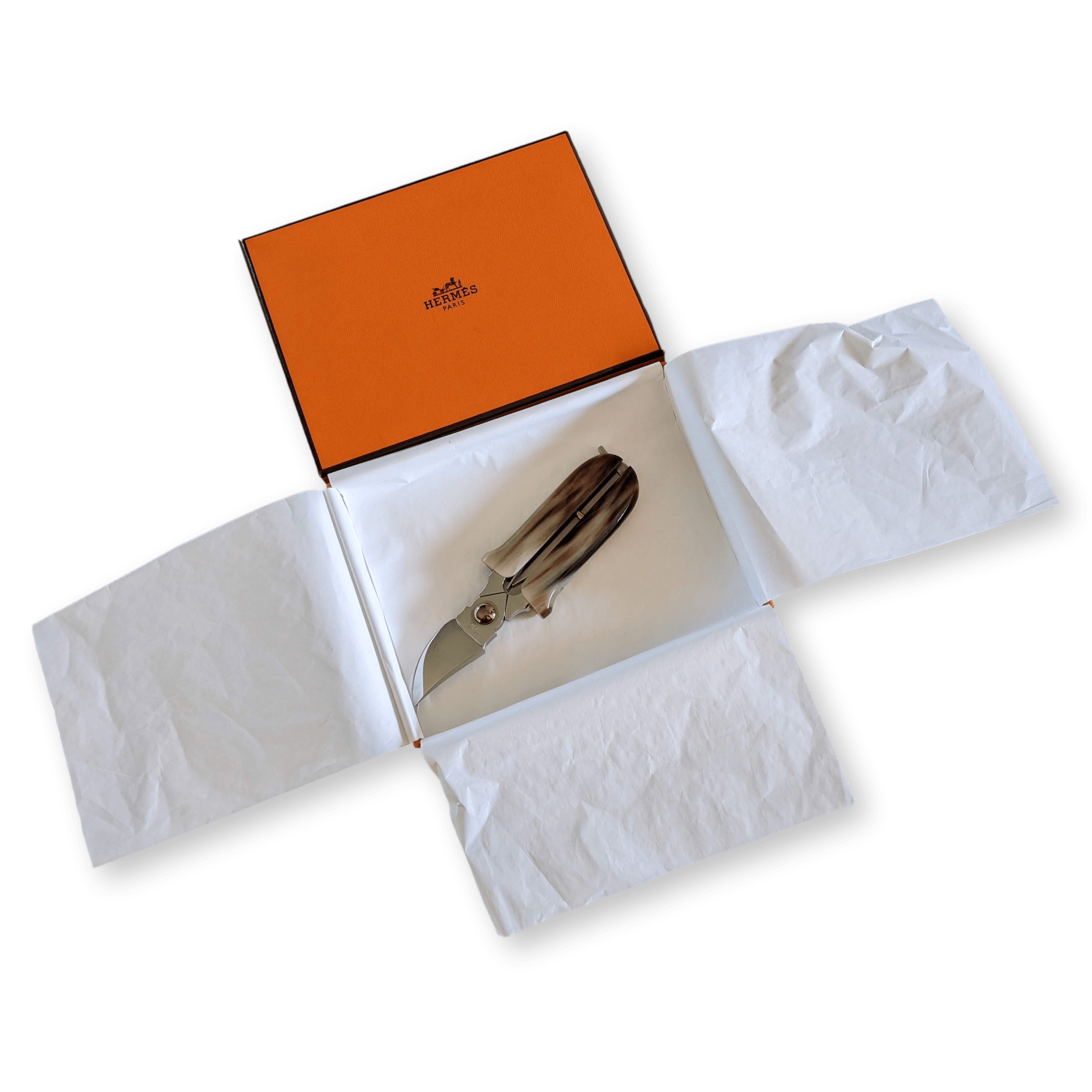 HERMES Vintage Horn Pruning Shears