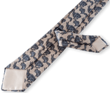 HERMES Vintage Rabbits & Squirrels Eating Cashmere/Silk Tie 8 cm