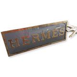 HERMES Vintage "Enseigne de Magasin" Store Marquee, Decorative and Rare!