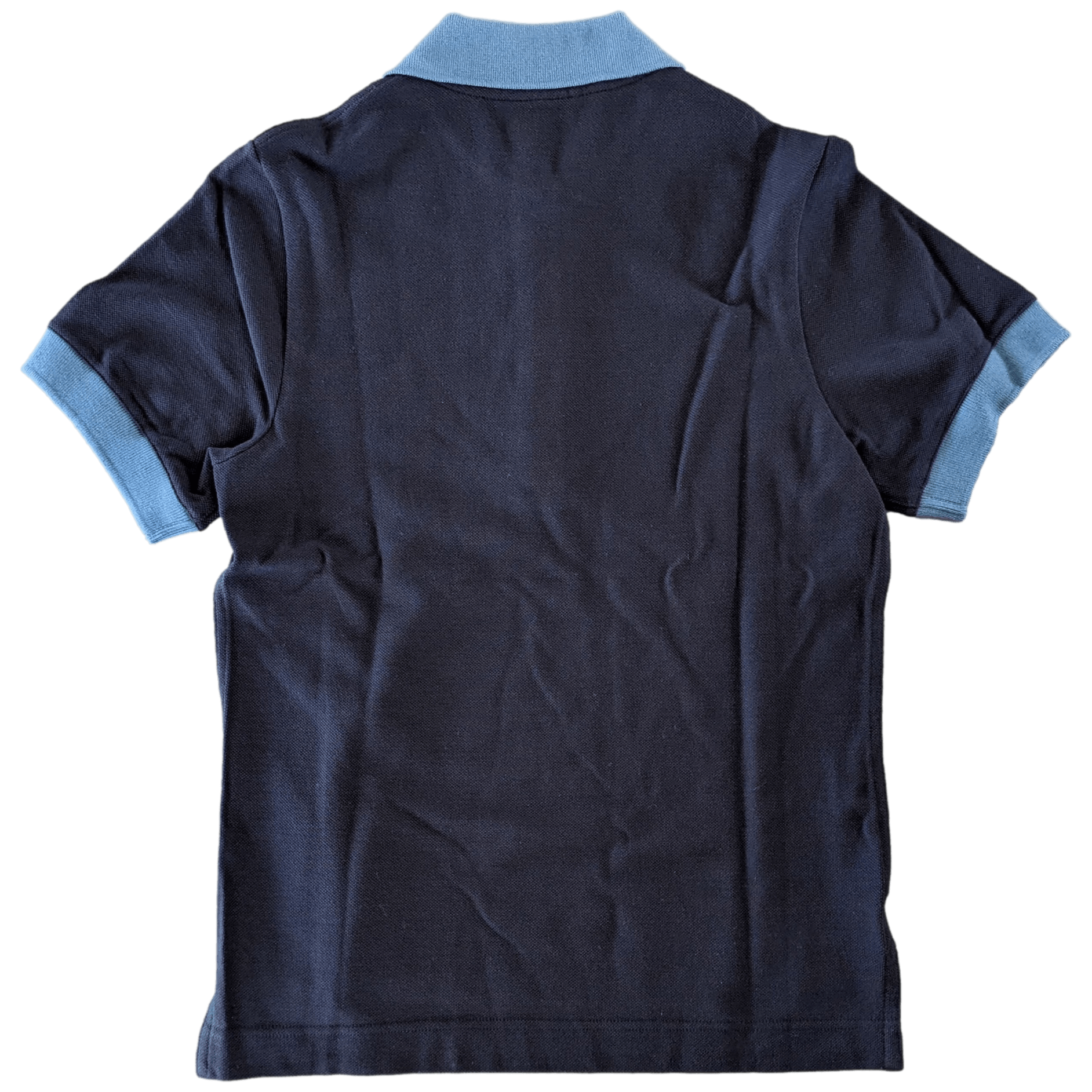 HERMES POLO SELLIER Women's Navy/Pilote Blue Buttoned Polo Shirt