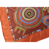 HERMES X CLAUDIA STUHLHOFER-MAYR Tohu Bohu Cashmere Shawl 140 x 140 cm