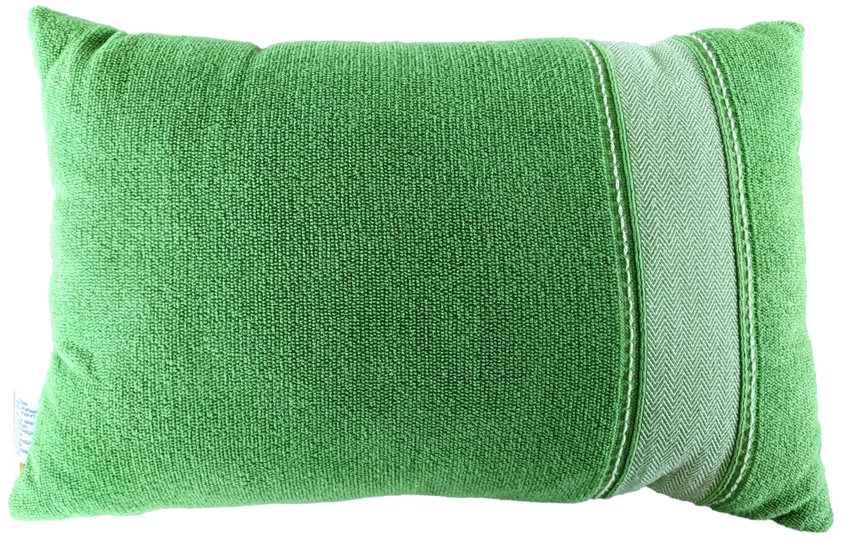 Hermes Vert Granny Coussin de Plage " Yachting " Uni Beach Pillow by Studio Hermès