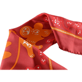 HERMES Year of the Rat Gavroche Pocket Scarf 45