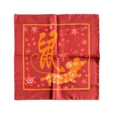 HERMES Year of the Rat Gavroche Pocket Scarf 45