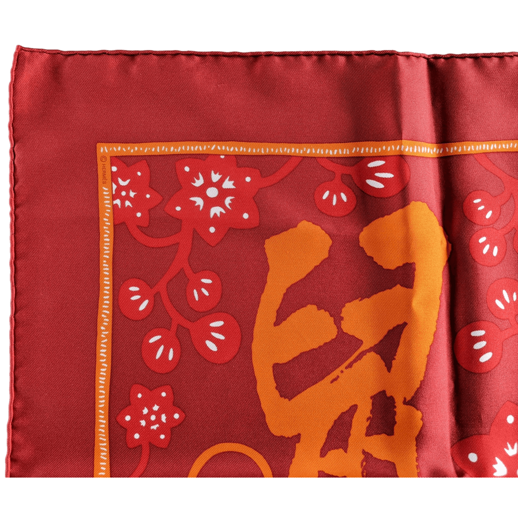 HERMES Year of the Rat Gavroche Pocket Scarf 45