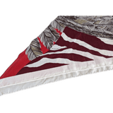 HERMES Giant Triangle Zebra Pegasus in Cashmere/Sik by Alice Shirley