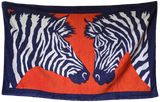 HERMES ZEBRA TWINS Tapis de Plage Terry Beach Towel 90 x 150 cm;