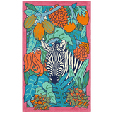 HERMES Plage Zebre Au coeur de l'été Cotton Beach Towel 90 x 150 cm
