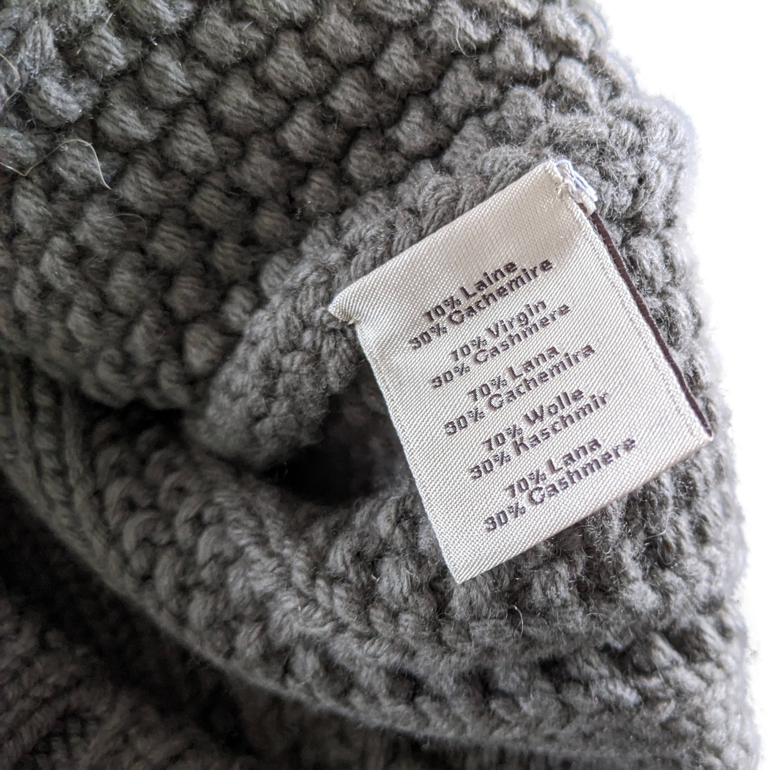 HERMES PULL CAMIONEUR BLOCK TORSADE Zipped Roll Neck Jumper Sweater XL