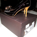 Louis Vuitton Damier St Honore Open Toe Pump Women Shoes, NIB! - poupishop