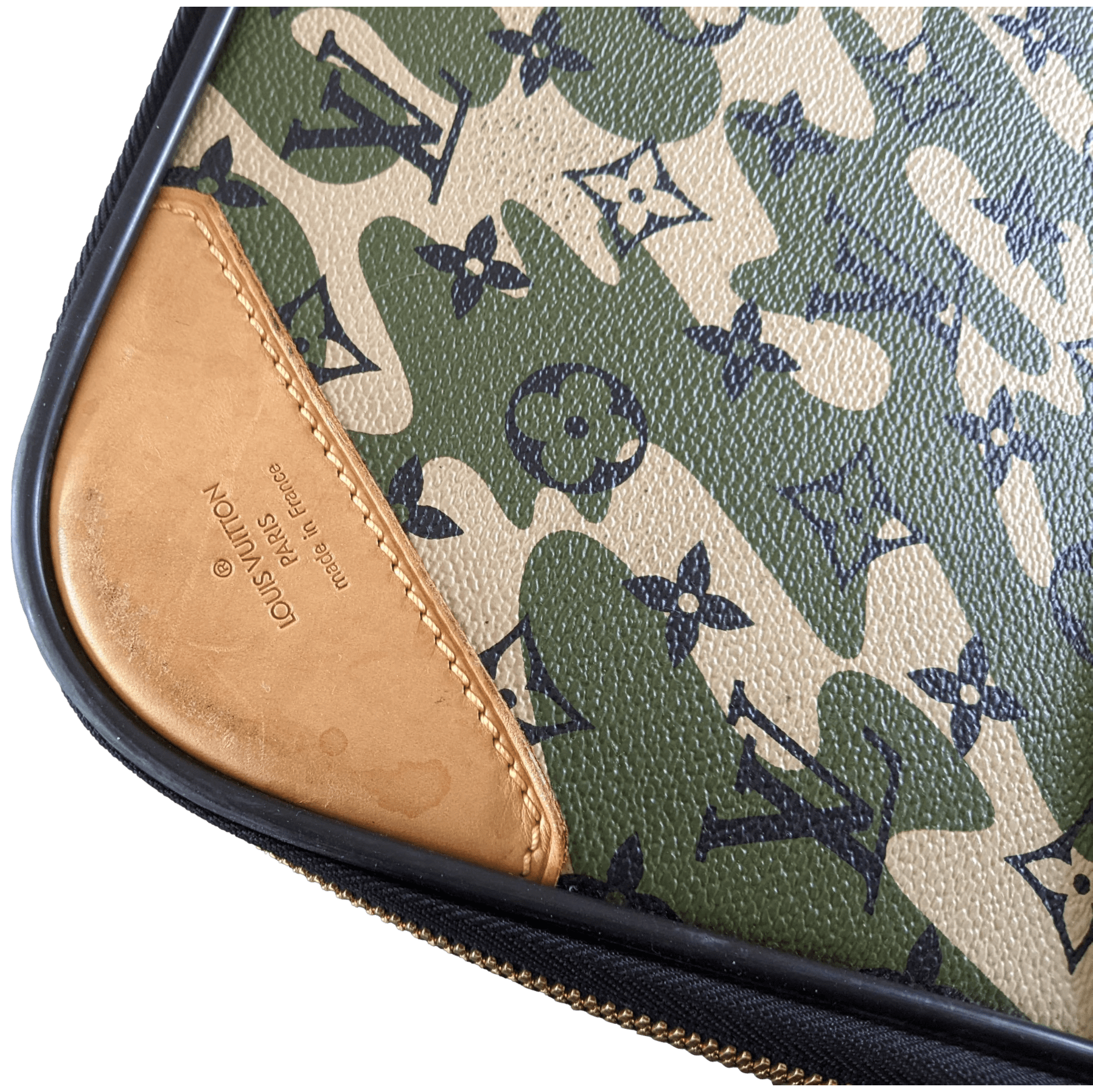 Louis Vuitton x Takashi Murakami 2008 Monogram Camouflage Pegase Valise 60