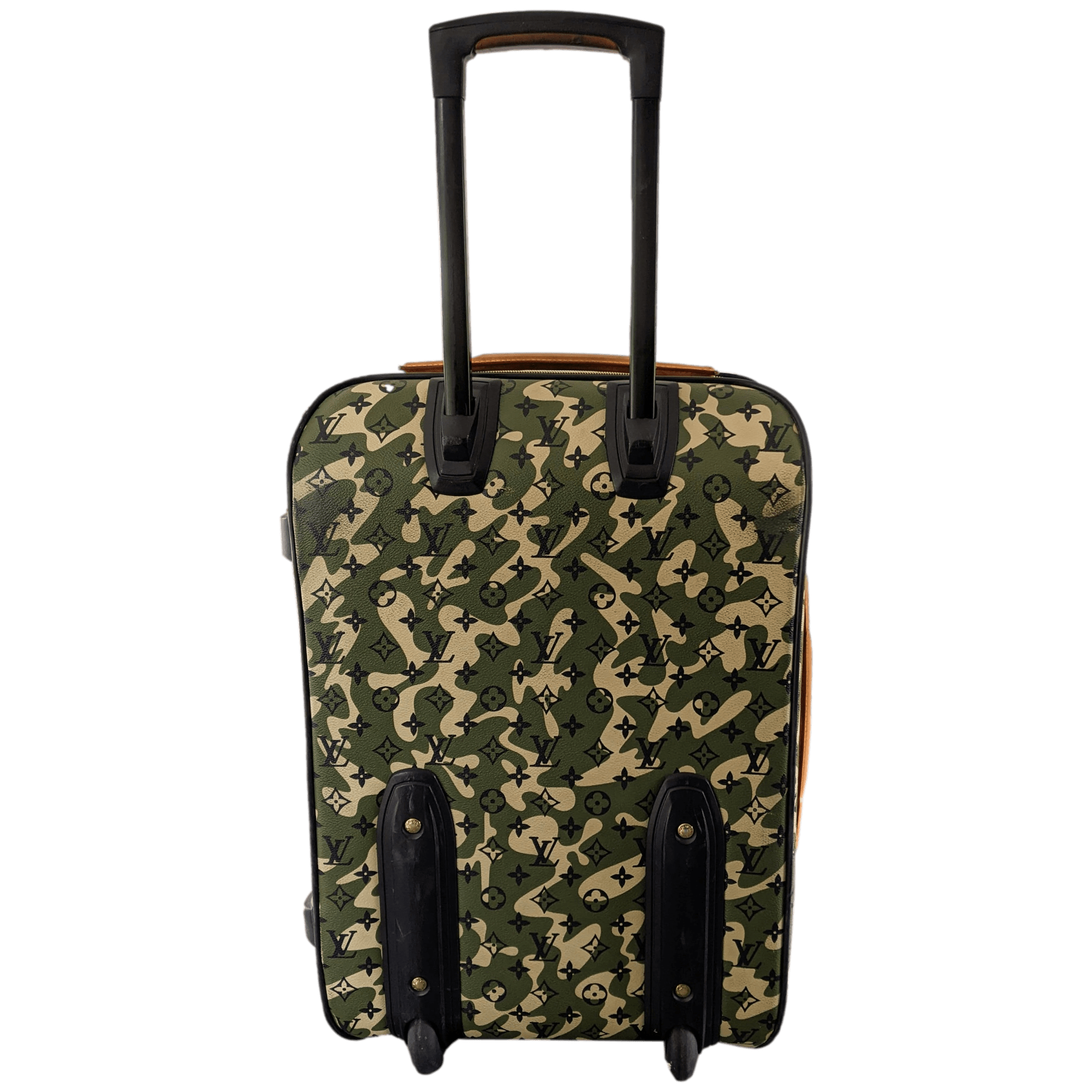 Louis Vuitton x Takashi Murakami 2008 Monogram Camouflage Pegase Valise 60