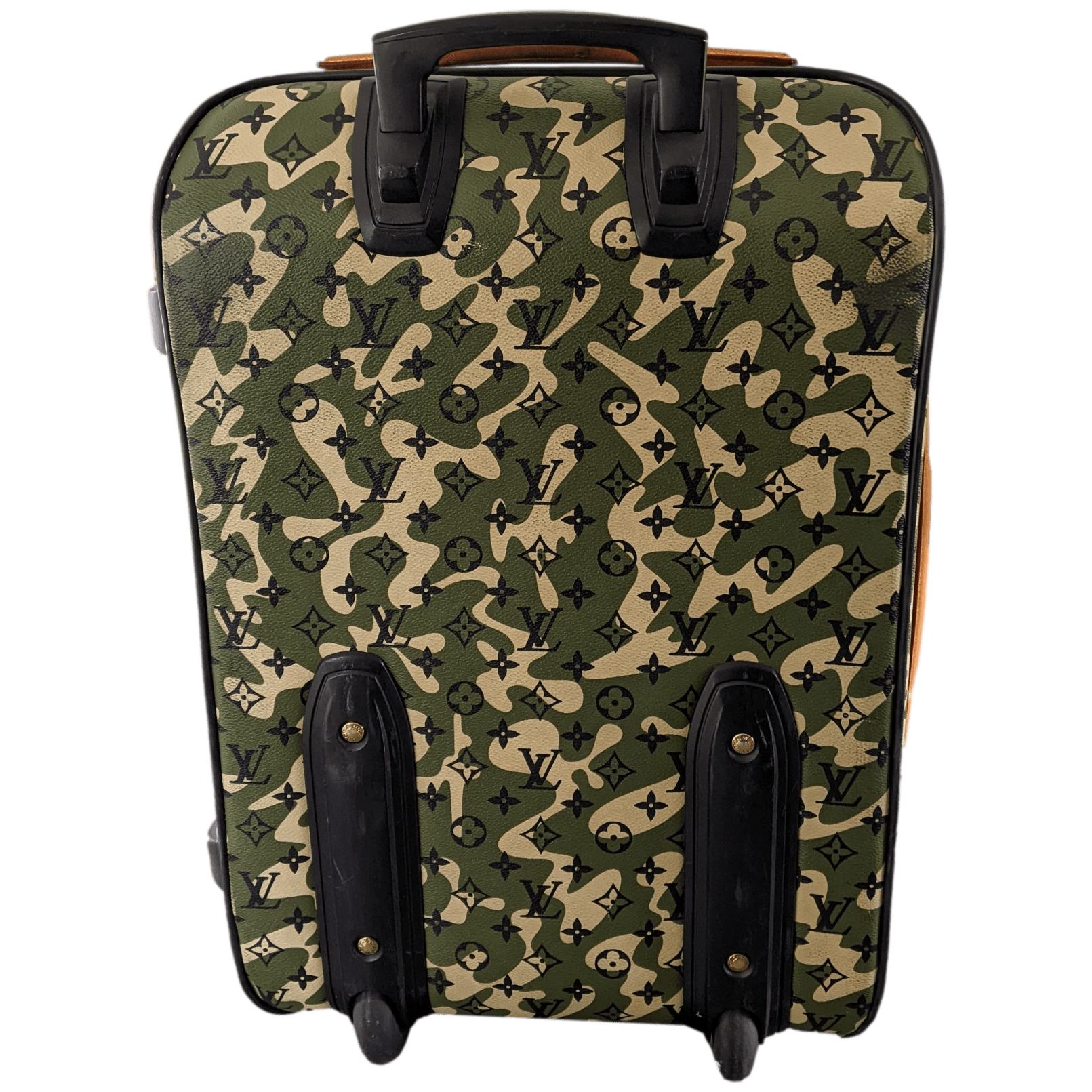 Louis Vuitton x Takashi Murakami 2008 Monogram Camouflage Pegase Valise 60