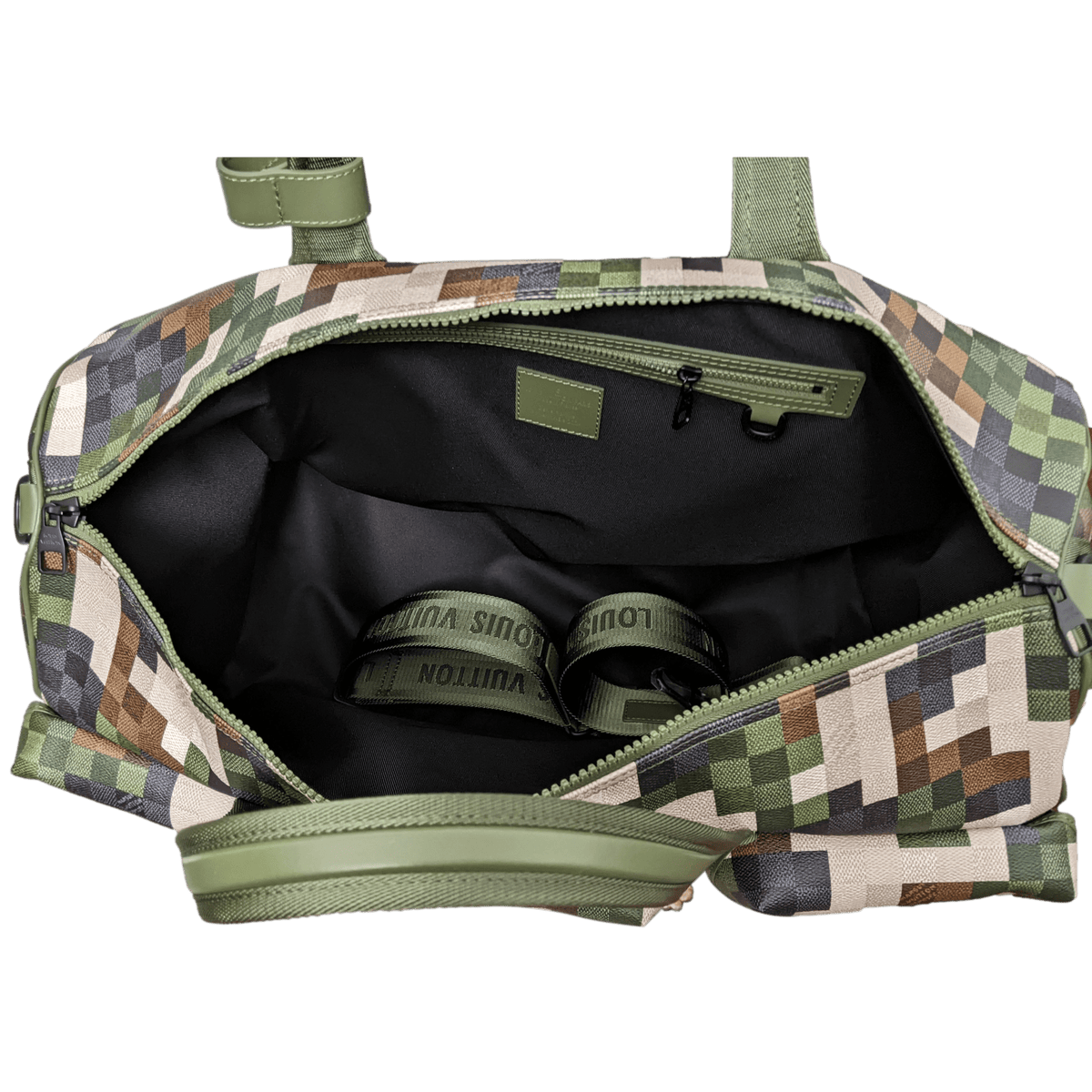 Louis Vuitton x Pharrell Williams Trail Monogramme Militaire Keepall 55