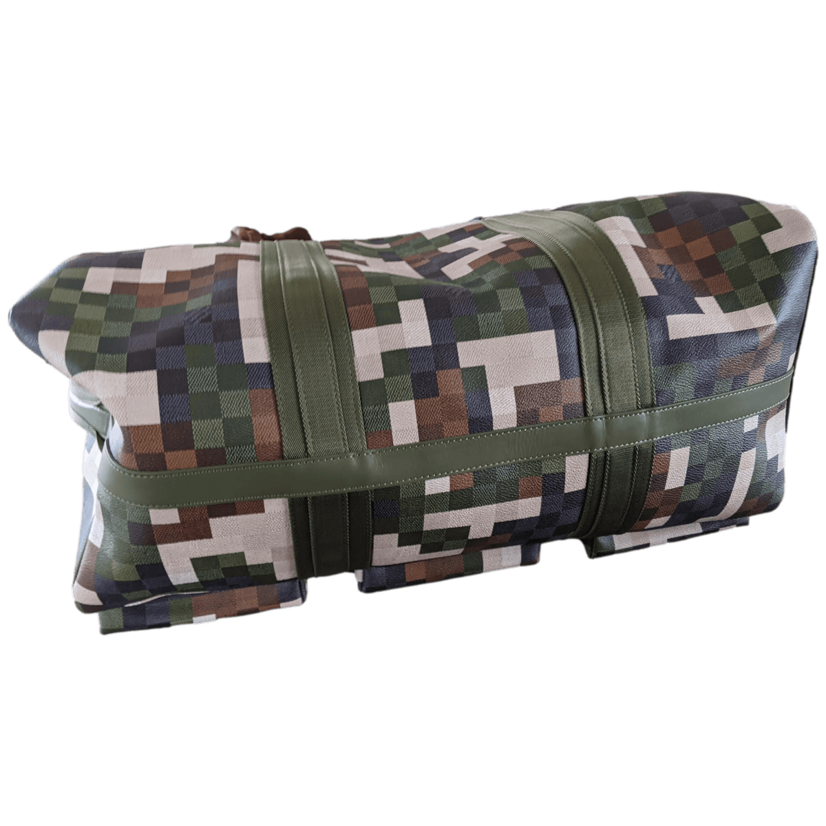 Louis Vuitton x Pharrell Williams Trail Monogramme Militaire Keepall 55