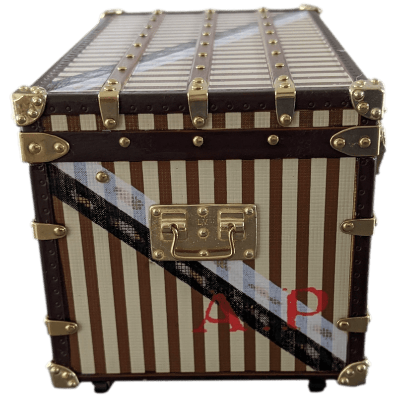 LOUIS VUITTON 2013 VIP Mini MALLE-COURRIER 1888 Paperweight LOUIS VUITTON 2013 VIP Mini MALLE-COURRIER 1888 Paperweight