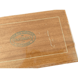 PARTAGAS Vintage Blond Wood "Assorted Humidors" Boite à Cigares with Key, Made in Cuba