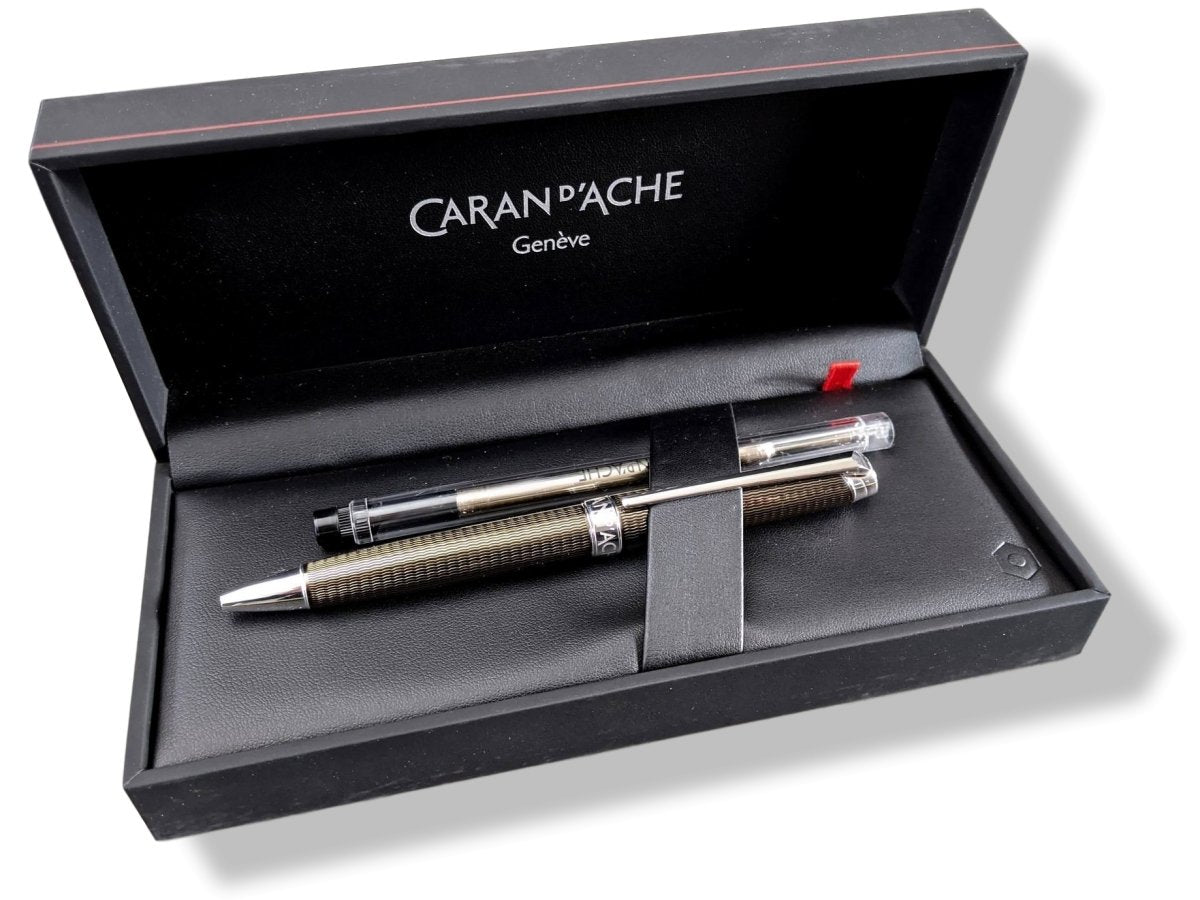Patek Philippe & Carand'Ache [C11] Laquered Ballpoint Pen in Case RARE, New! - poupishop
