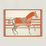 HERMES Lot de 9 Plaids  New