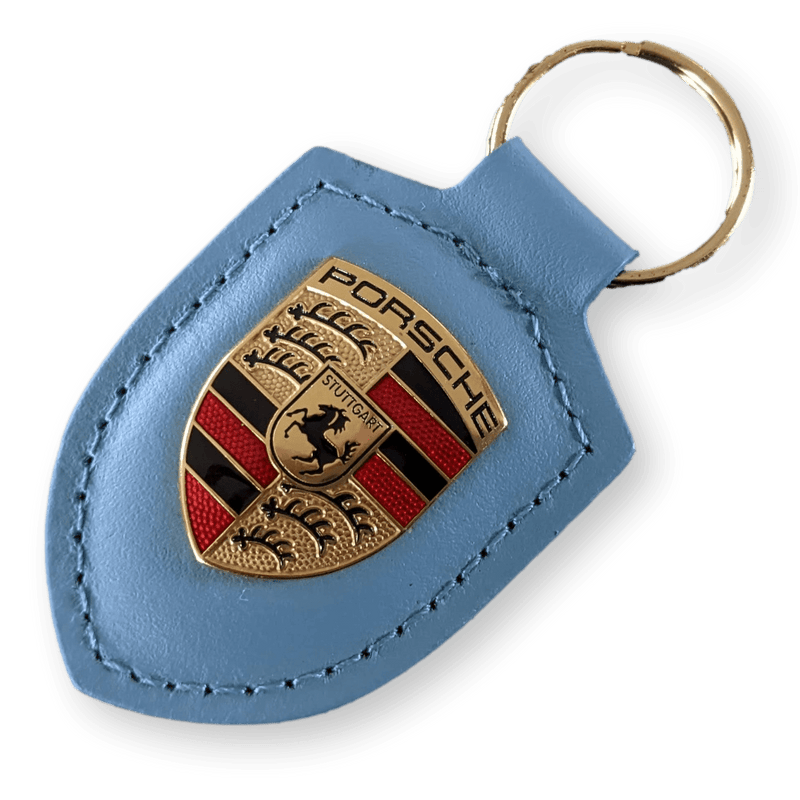 PORSCHE Driven by Dreams  Badge Keyring – 75 Years