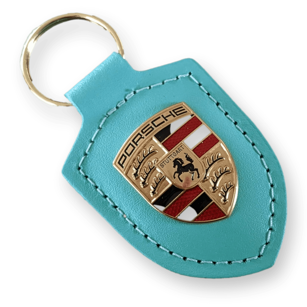 PORSCHE Driven by Dreams  Badge Keyring – 75 Years