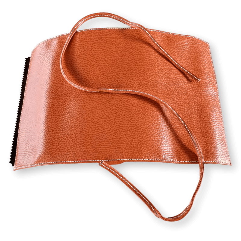 RENE KERN Vintage Leather Jewelry Travel Pochette