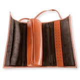 RENE KERN Vintage Leather Jewelry Travel Pochette