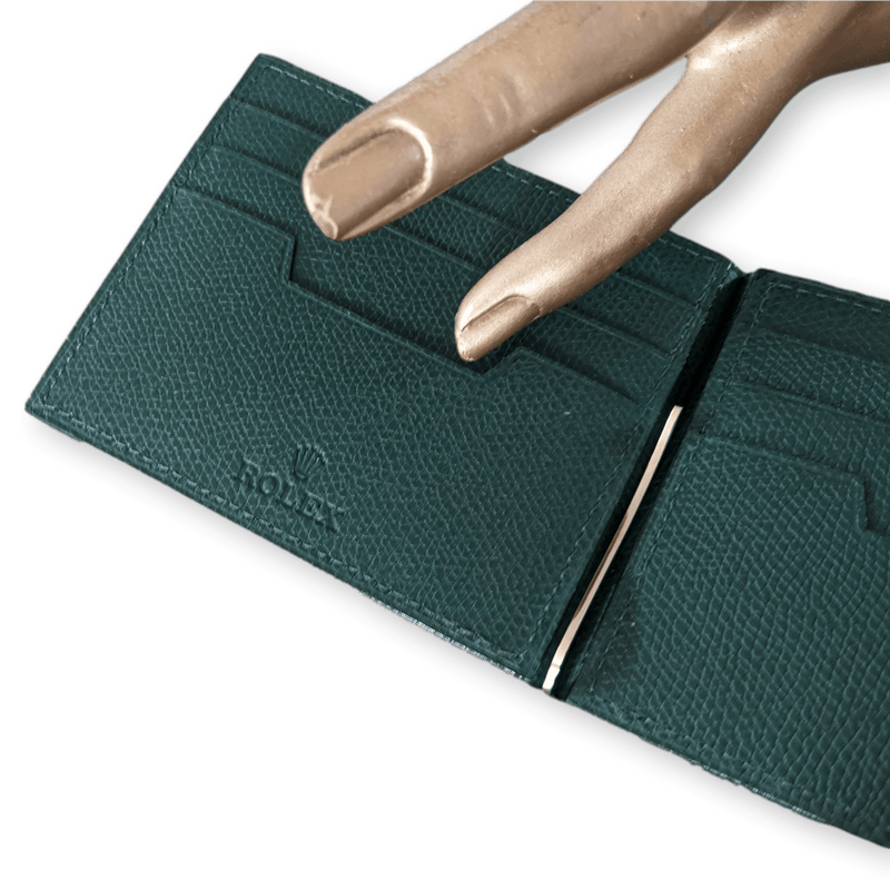 ROLEX Green Card Holder - Porte Cartes Vip