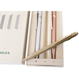 ROLEX Set of 3 Ballpoint Pens in Case for VIP only