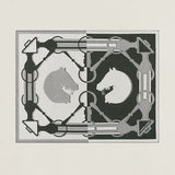 HERMES Lot de 9 Plaids  New