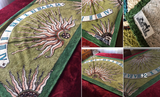 Produits Hermes Vert "Cadran Solaire" Tapis de Plage Terry Beach Towel GM 90 x 150 cm