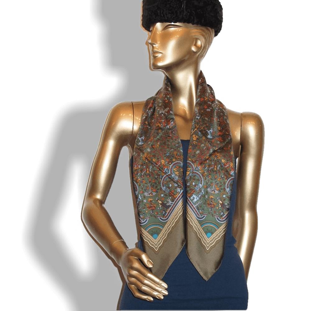 Hermes Jardins d'Armenie Twill