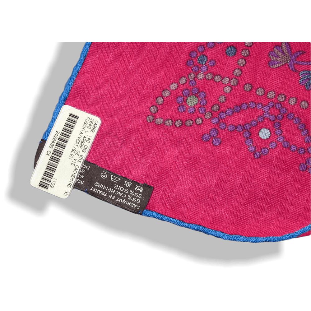 Hermes Arbre de Vie by Christine Henry Cashmere Shawl 140