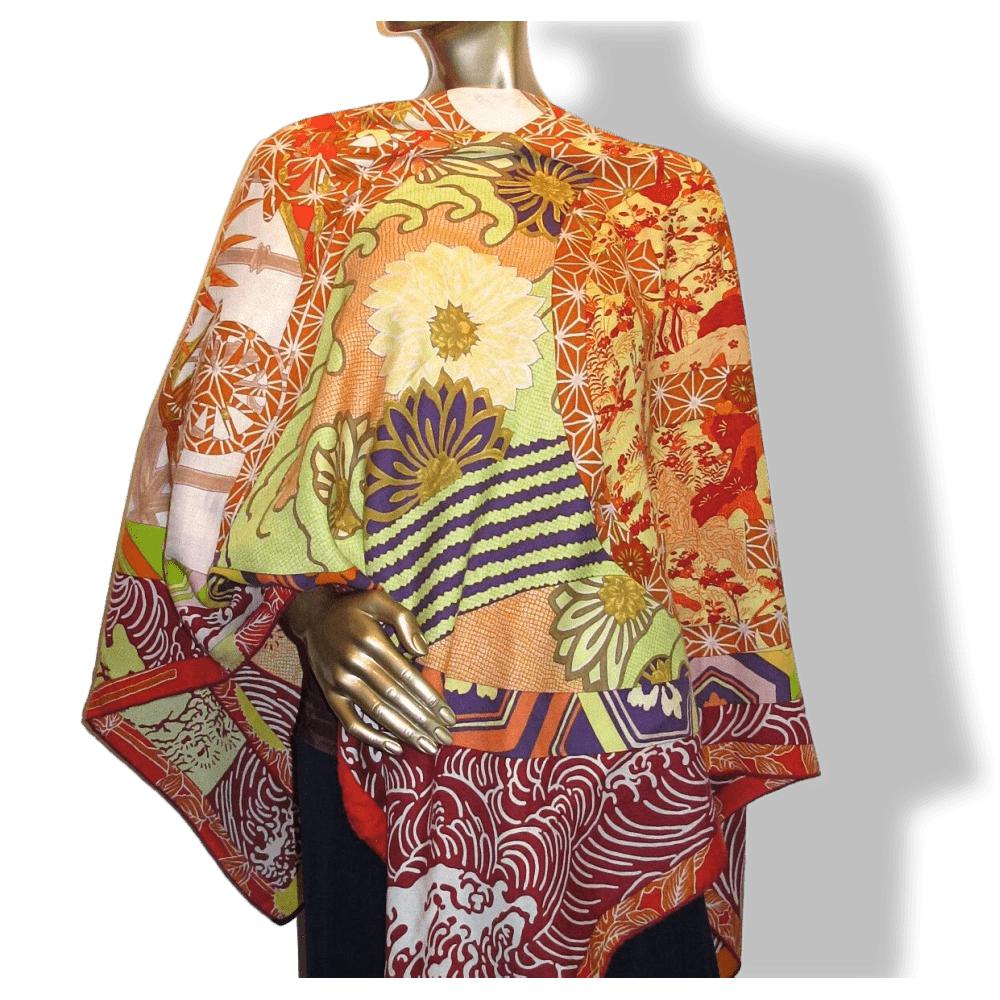 Hermes EX-LIBRIS EN KIMONOS Cashmere Shawl 140 CM