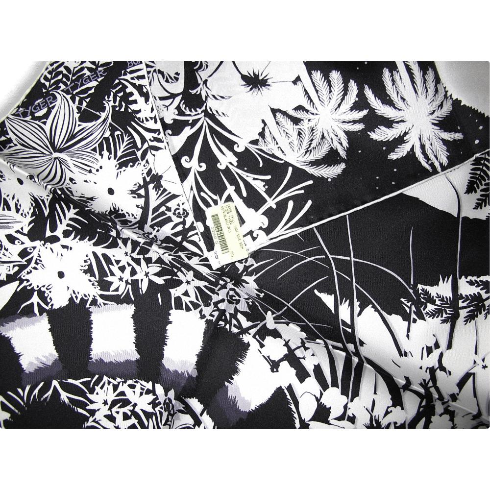 Hermes 2015 Black & White Tyger Tyger Twill 90