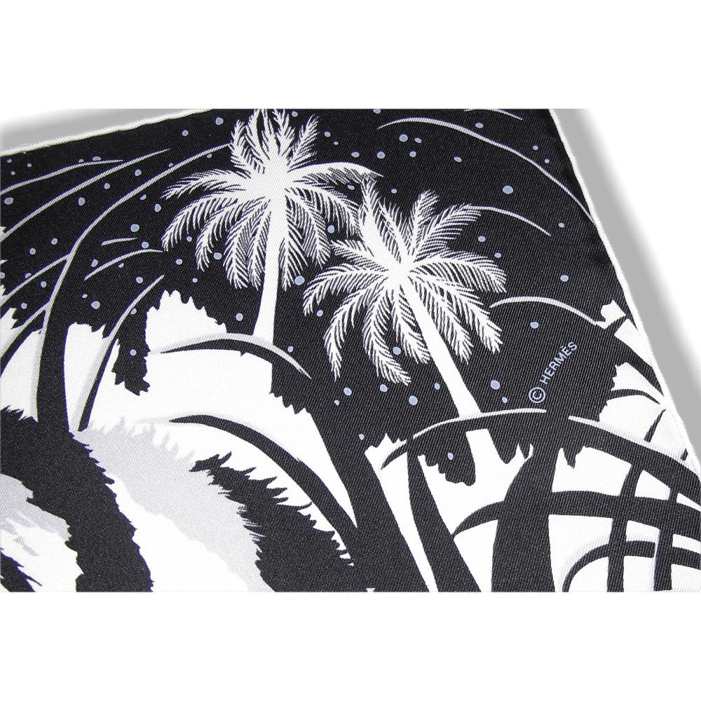 Hermes 2015 Black & White Tyger Tyger Twill 90