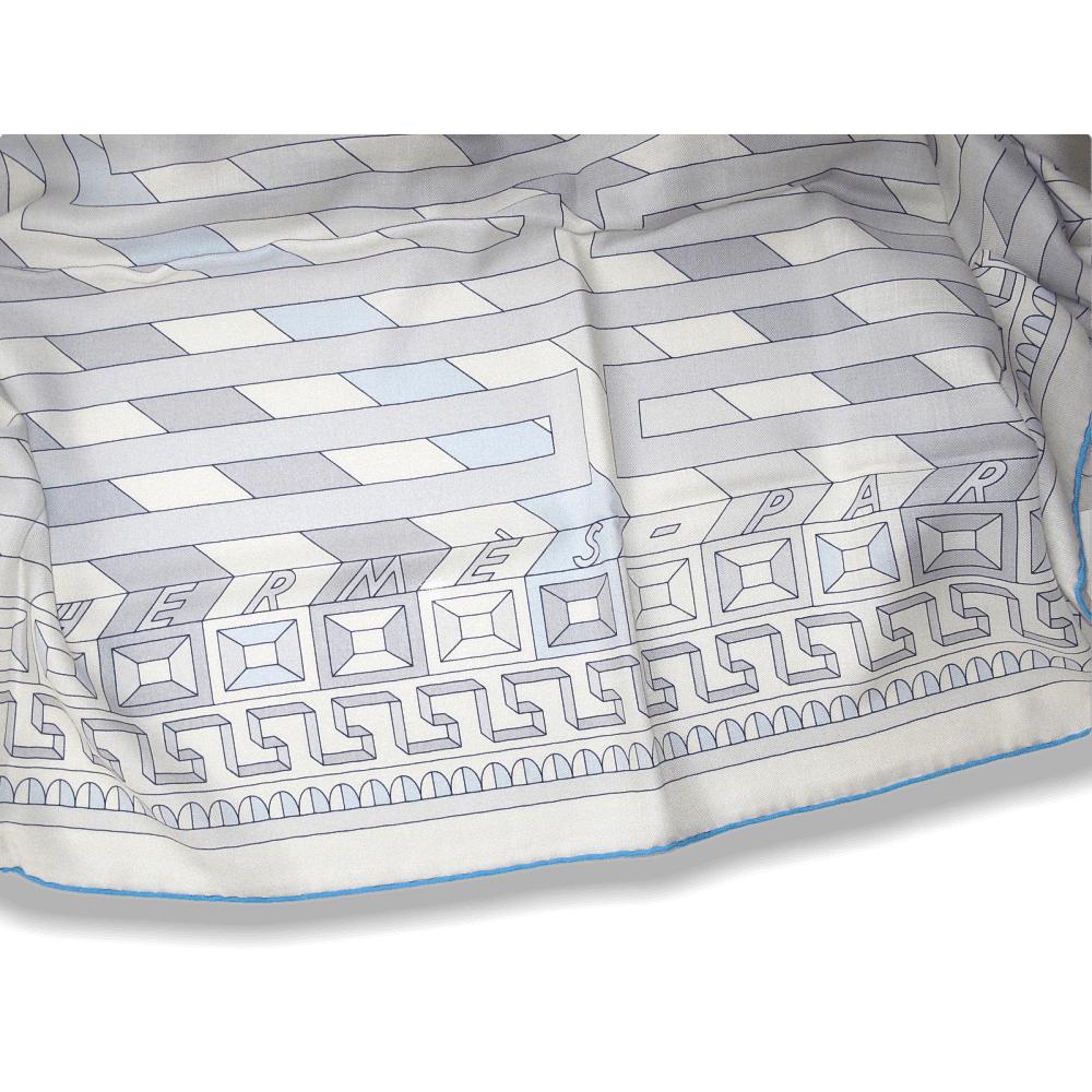 Hermes Le Fil d' Ariane N. Nidaka Cashmere Shawl
