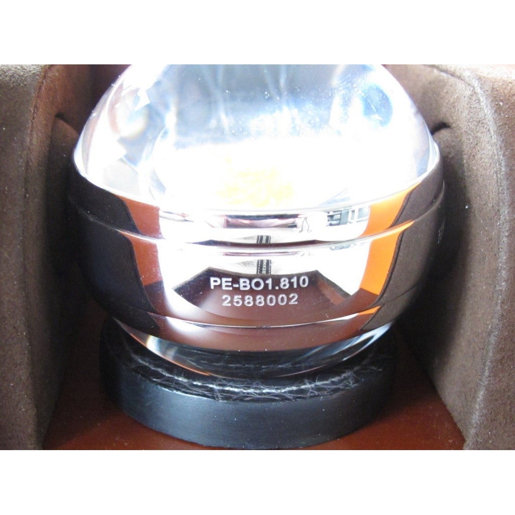 Hermes Desk Boule Clock & Crocodile Support Rare, NIB! - poupishop