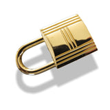 Hermes Cadena Lock 2 Keys 161 Gold Set Cadena Lock set Birkin Kelly