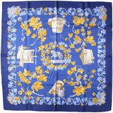 Hermes for Louis Roederer Vendanges Exclusive Limited Twill scarf.
