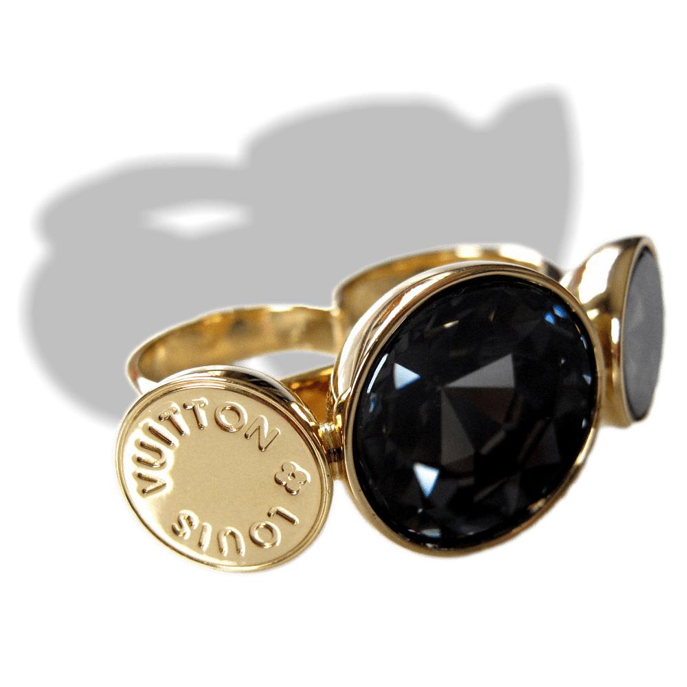 Louis Vuitton Numbered 'Coup de Poing ' Oversized Twist Band Unisex Ring